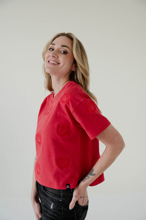 Georgia Ritter Repeat Heavyweight Crop Tee