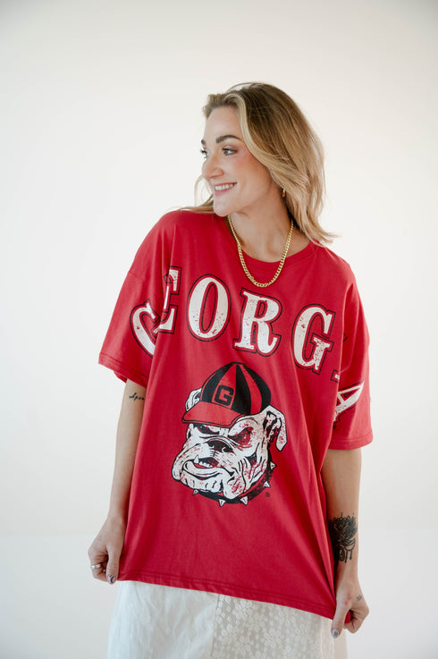 Georgia Southern Split OS Band Tee