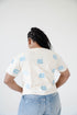 North Carolina Ritter Multi Color Heavyweight Crop Tee