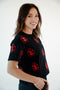 USD Ritter Multi Color Heavyweight Crop Tee
