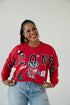 Wisconsin Patched Up Cropped Longsleeve