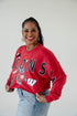 Wisconsin Patched Up Cropped Longsleeve