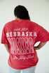 Nebraska Billboard Embroidery OS Band Tee