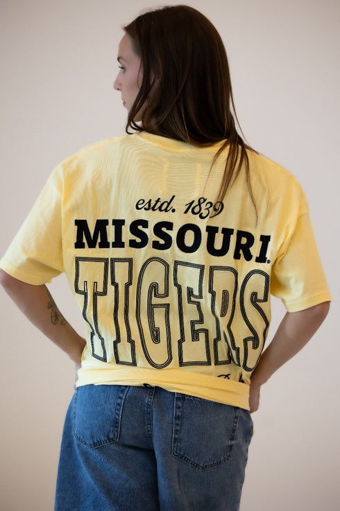 Missouri Billboard Embroidery OS Band Tee