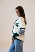 Michigan State Cassidy Button Up Sweater