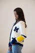 Michigan Cassidy Button Up Sweater