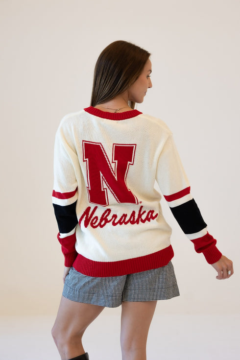 Nebraska Cassidy Button Up Sweater