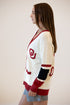 Oklahoma Cassidy Button Up Sweater