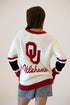 Oklahoma Cassidy Button Up Sweater
