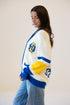 SD State Cassidy Button Up Sweater