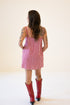 Nebraska Logo Pride Gingham Skort Dress