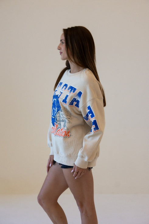 Boise State Homefield Lantern Sleeve Crew
