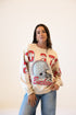 Ohio State Homefield Lantern Sleeve Crew