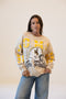 Wyoming Homefield Lantern Sleeve Crew