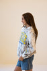 SD State White Camo Oversized Pullover Hoodie