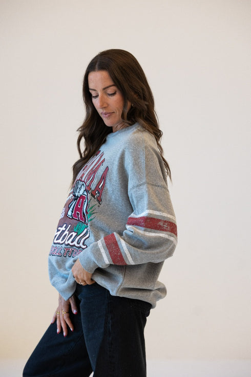 Alabama Langford Multimedia OS Fleece Crew