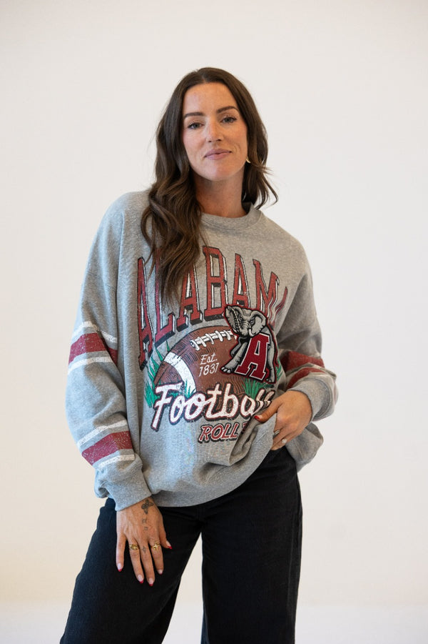 Alabama Langford Multimedia OS Fleece Crew