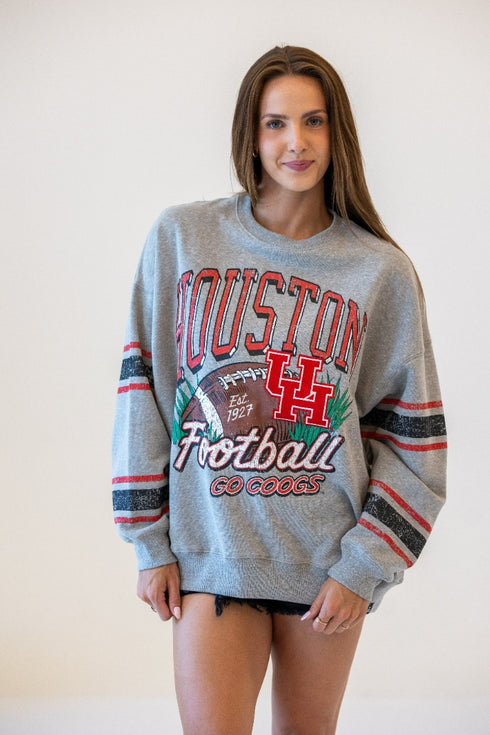 Houston Langford Multimedia OS Fleece Crew