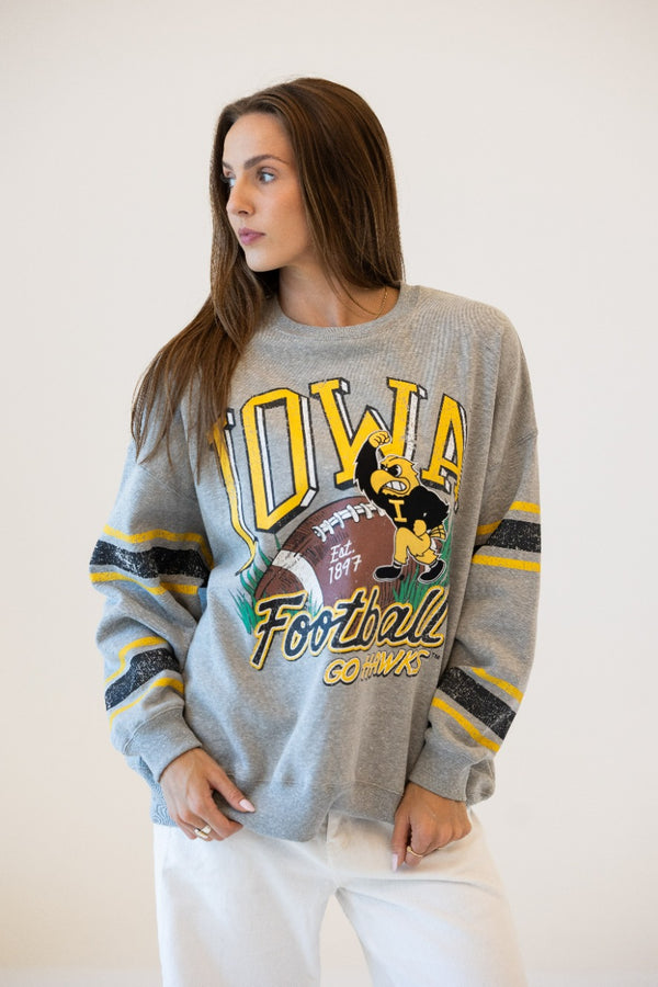 Iowa Langford Multimedia OS Fleece Crew
