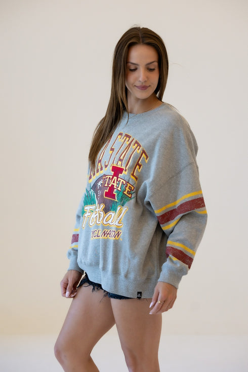 Iowa State Langford Multimedia OS Fleece Crew