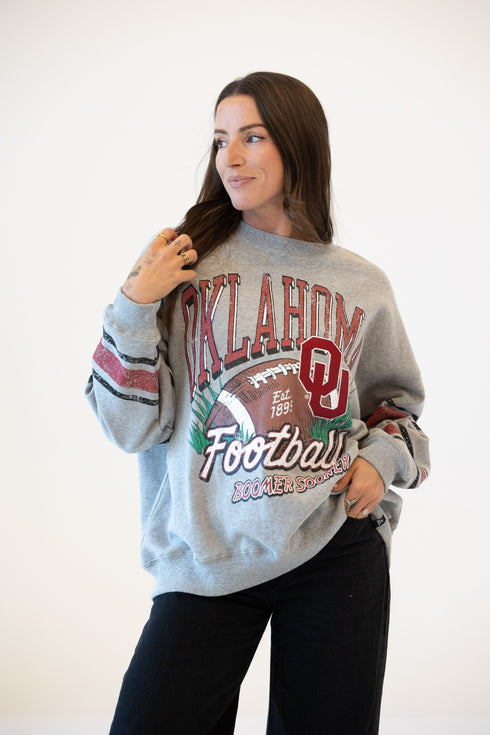 Oklahoma Langford Multimedia OS Fleece Crew