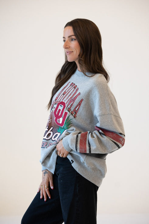Oklahoma Langford Multimedia OS Fleece Crew