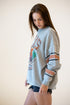 Texas Langford Multimedia OS Fleece Crew