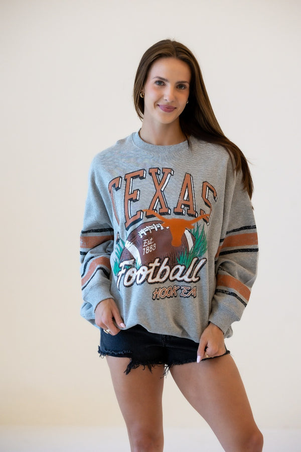 Texas Langford Multimedia OS Fleece Crew