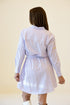 LSU Star Player Striped Shirt Dress