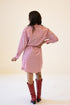 Georgia Star Player Striped Shirt Dress