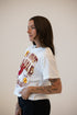Iowa State Maddux Multimedia Semi-Cropped Oversized Band Tee