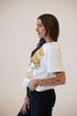 Tennessee Maddux Multimedia Semi-Cropped Oversized Band Tee