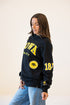 Iowa All Over Scatter Oversized Funnel Neck