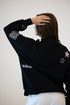 Kansas State All Over Scatter Oversized Funnel Neck