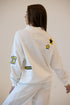 Michigan All Over Scatter Oversized Funnel Neck