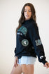 Michigan State All Over Scatter Oversized Funnel Neck