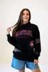 Montana All Over Scatter Oversized Funnel Neck