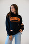 Oklahoma State All Over Scatter Oversized Funnel Neck