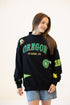 Oregon All Over Scatter Oversized Funnel Neck
