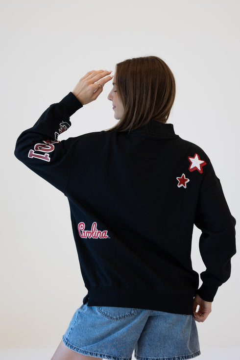 South Carolina All Over Scatter Oversized Funnel Neck