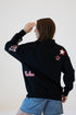 South Carolina All Over Scatter Oversized Funnel Neck