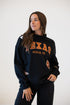 Texas All Over Scatter Oversized Funnel Neck