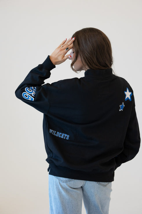 Kentucky All Over Scatter Oversized Funnel Neck