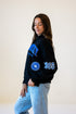 Kentucky All Over Scatter Oversized Funnel Neck