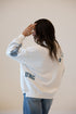 North Carolina All Over Scatter Oversized Funnel Neck