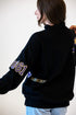 Washington All Over Scatter Oversized Funnel Neck