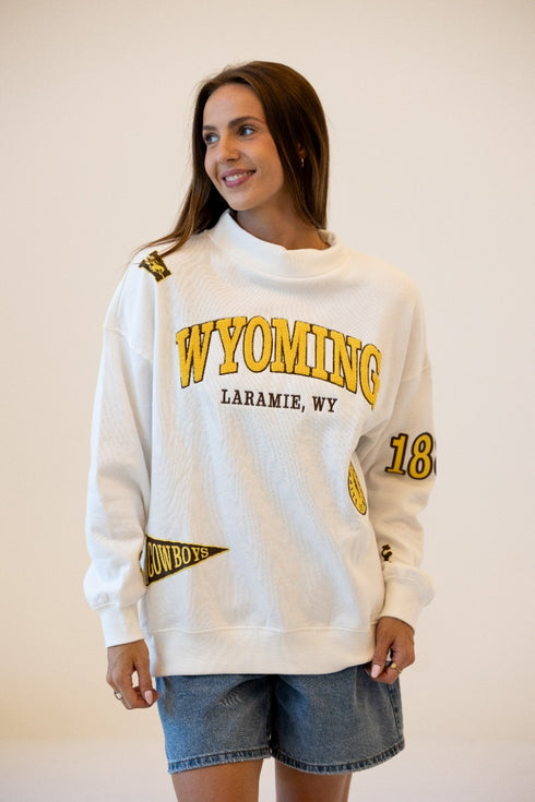 Wyoming All Over Scatter Oversized Funnel Neck