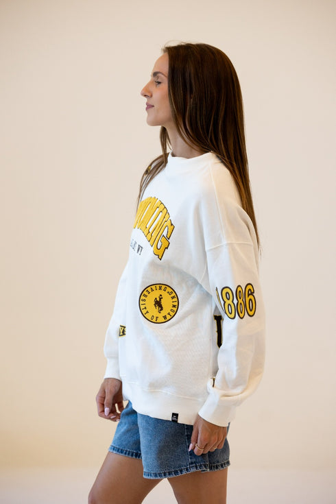 Wyoming All Over Scatter Oversized Funnel Neck