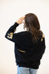 Vanderbilt All Over Scatter Oversized Funnel Neck