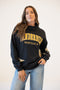 Vanderbilt All Over Scatter Oversized Funnel Neck